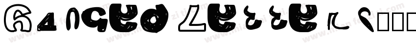 Hanged Letters字体转换